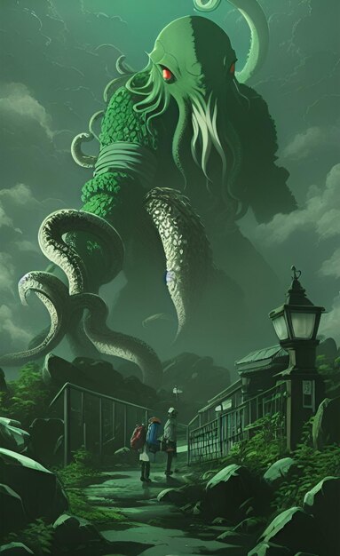 Photo l'art du cthulhu