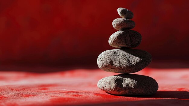 L'art d'équilibrer les pierres équilibrer les rochers empiler