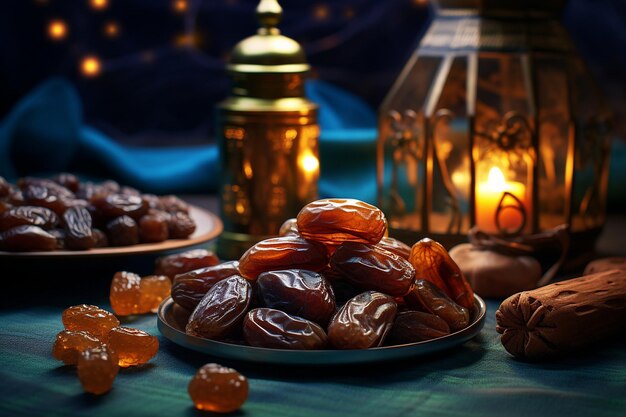 L'art éthérique de l'esprit du Ramadan