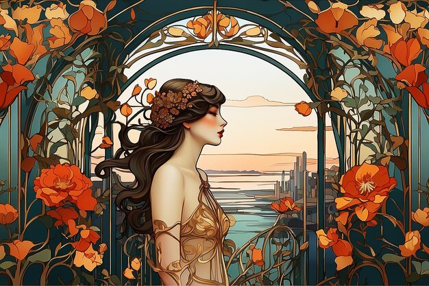 Photo art nouveau