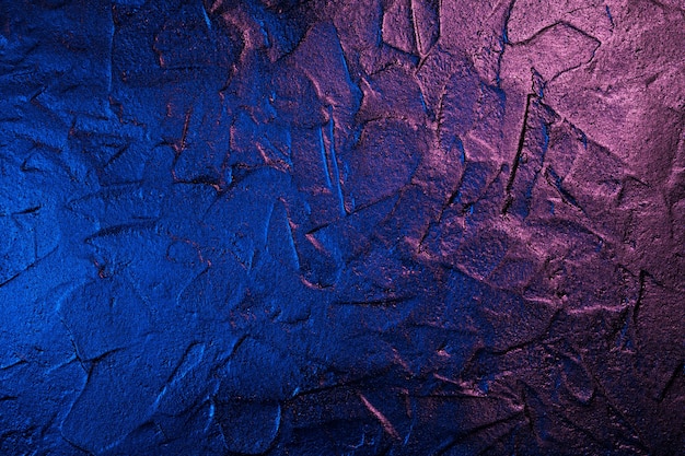 Art plâtré fond de texture de mur noir en néon