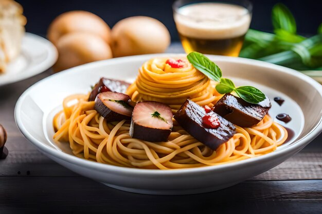 L'art des saveurs Explorant la nourriture sous tous les angles L'IA a généré la meilleure photo