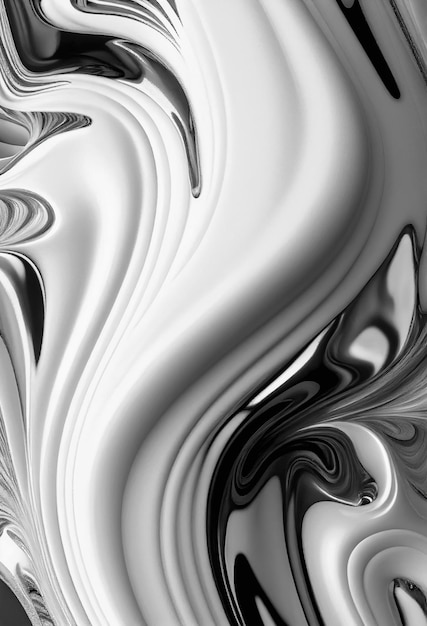 Art de texture abstrait blanc généré par l'intelligence artificielle