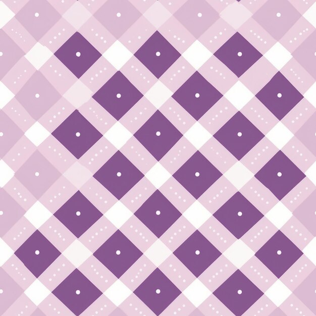 L'art vectoriel minimaliste au polkadot violet d'Argyle
