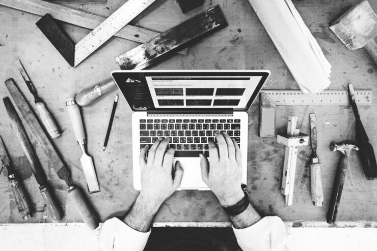 Photo artisan profession profession pursuit concept qualifié