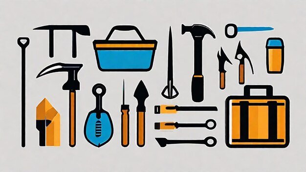 L'artisanat avec des outils à main