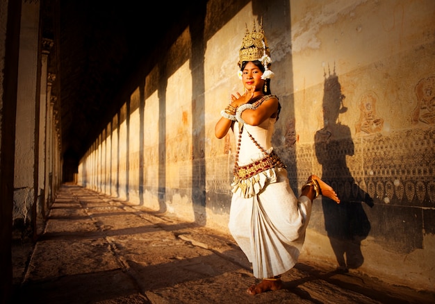 Aspara Dancer à Angkor Vat