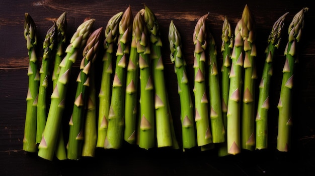 L'asperge est une plante cultivée aux États-Unis.