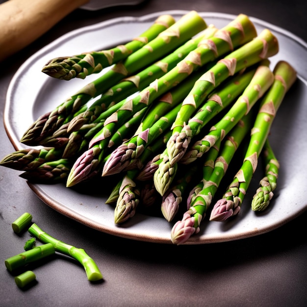 asperges vertes fraîches