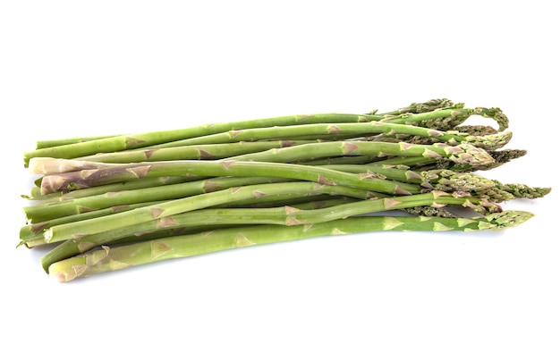 asperges vertes en studio