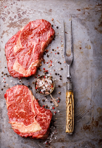 Assaisonnements à la fourchette de bœuf et de viande de boeuf