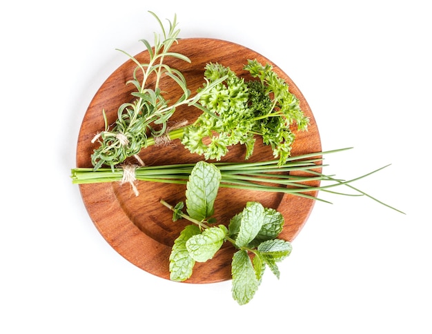 Assiette aux herbes