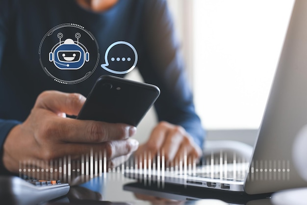 L'assistant de conversation du chatbot est un concept d'intelligence artificielle.