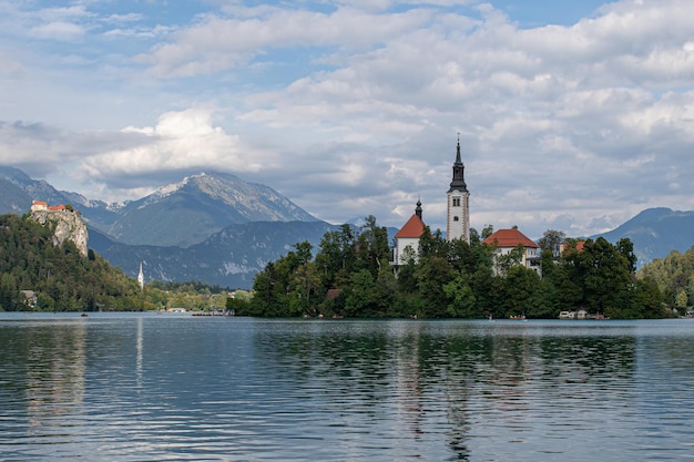 Assomption de l'église de Marie sur l'île du lac de Bled