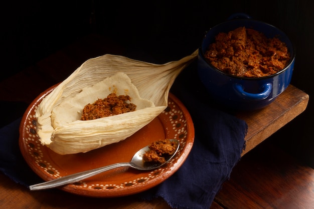 Assortiment de délicieux tamales traditionnels