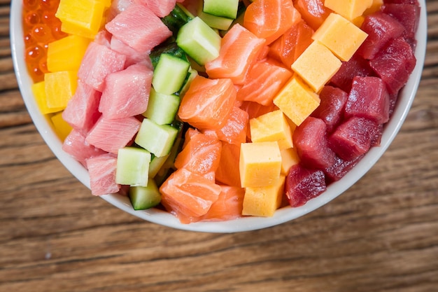 Assortiment de Donburi Sashimi