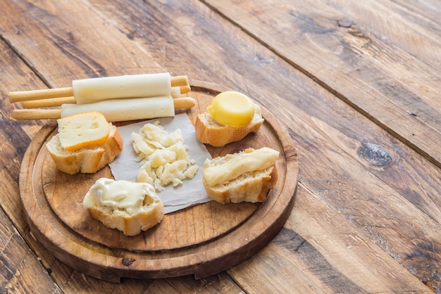 Assortiment de fromages de qualité