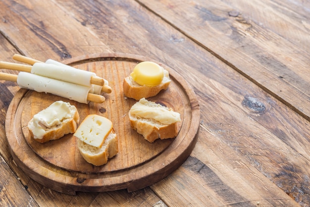 Assortiment de fromages de qualité