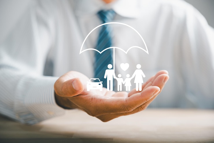 Photo assurance vie de la famille
