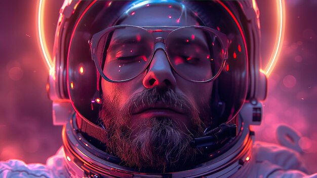 Astronaute dans l'espace