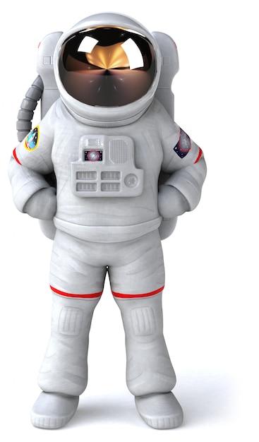 Astronaute - Illustration 3D