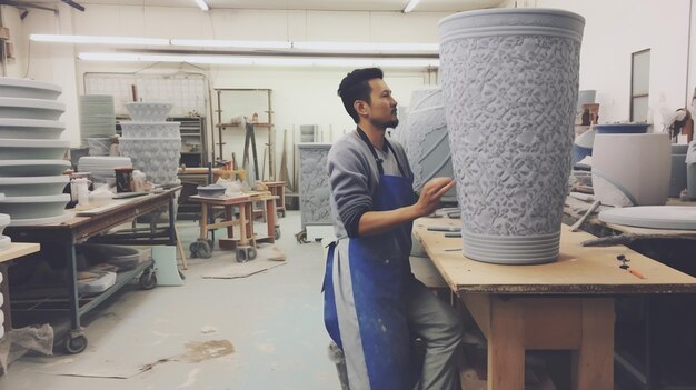 Atelier de poterie artistique