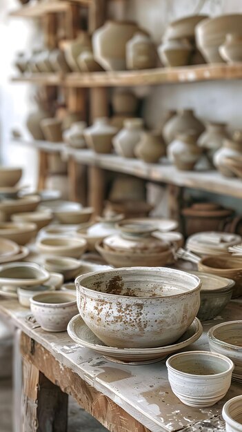 Atelier de poterie