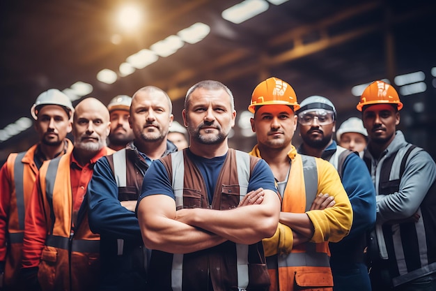 Atelier pour opérateurs d'usine Groupe de génie mécanique