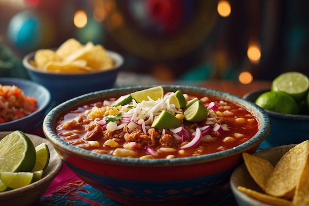 L'atmosphère festive de la fête de Pozole