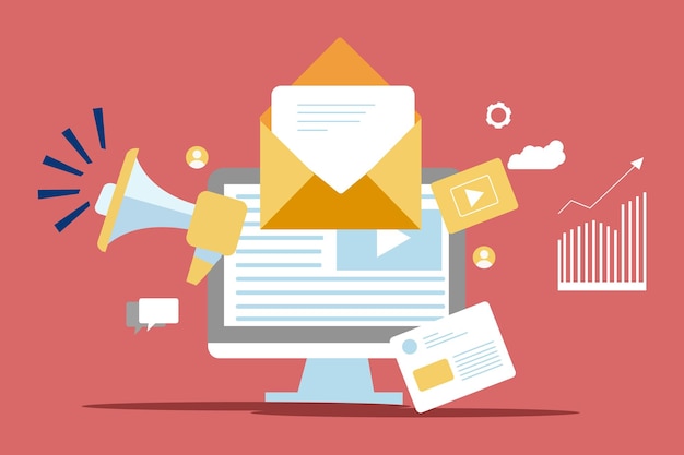 Atteindre un public en ligne avec une campagne de marketing par courrier électronique Envoyer un message marketing par courriel