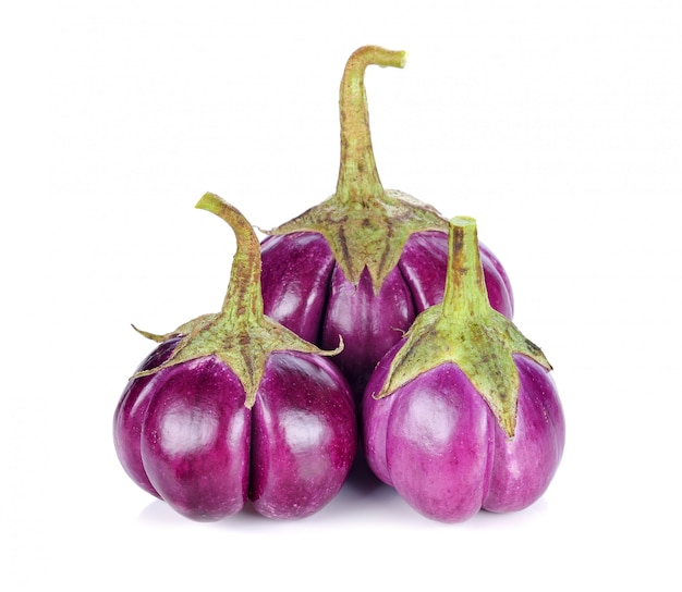 Aubergine isolée