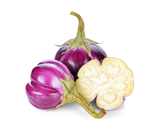 Aubergine isolée