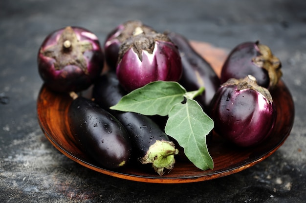 Aubergine pourpre mûre