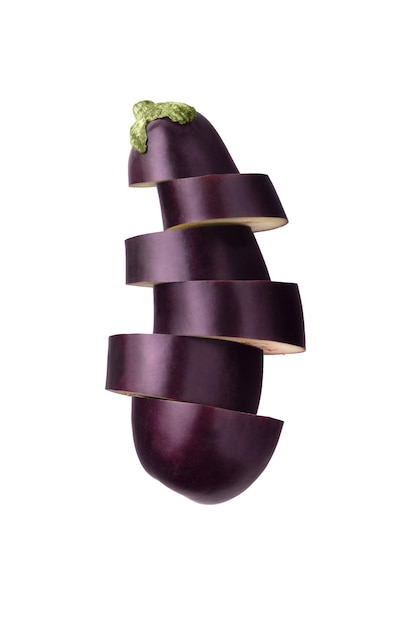 Photo aubergine en tranches
