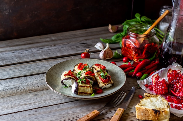 Aubergines au fromage