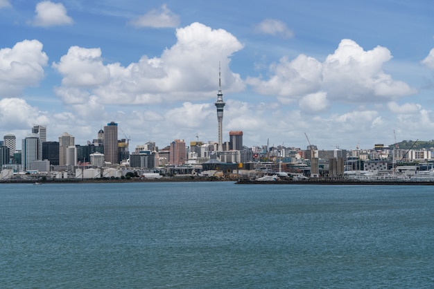 Auckland city skyline