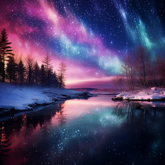 Aurora borealis élégance photos de fond de la nature