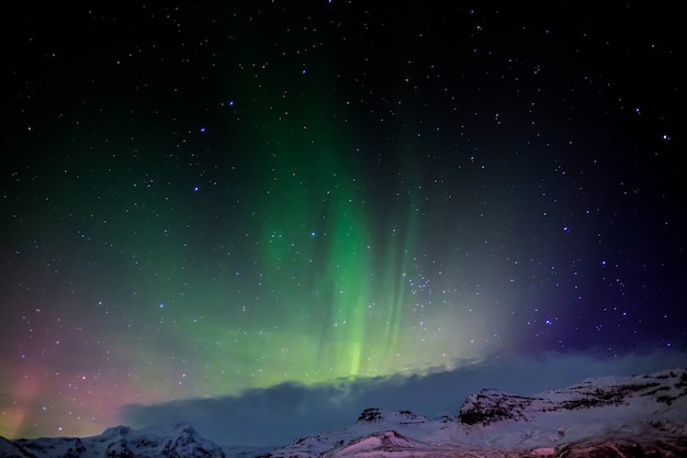 Aurores boréales Sud de l'Islande