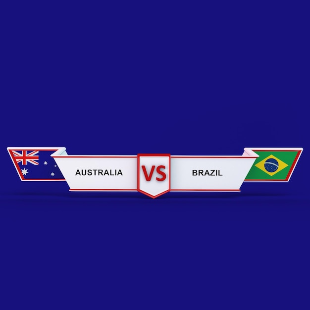 Australie VS Brésil