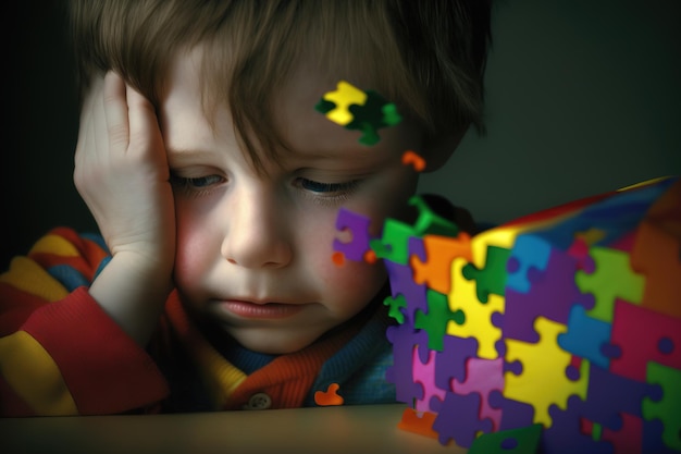 Autisme Enfant autiste Trouble d'apprentissage Besoins spéciaux Neurodiversité Développement de l'enfant