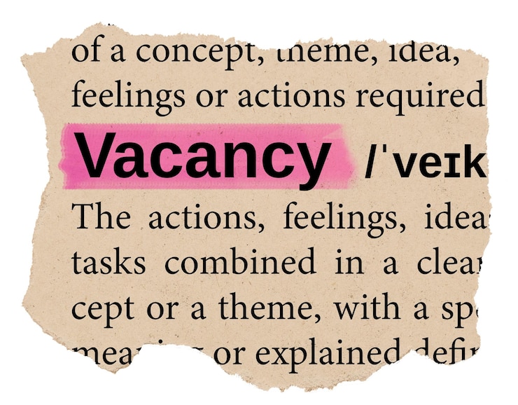 Photo un autocollant de mots png vacant, un dictionnaire en papier déchiré, un fond transparent.