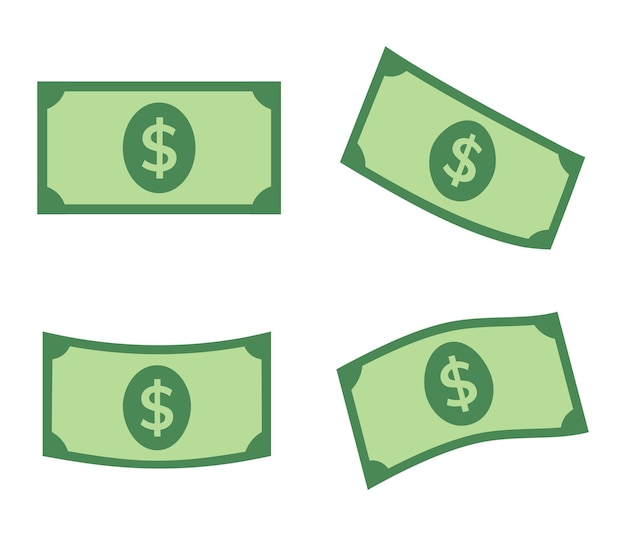 Un autocollant png d'un billet de dollar est un clipart de finance d'argent transparent