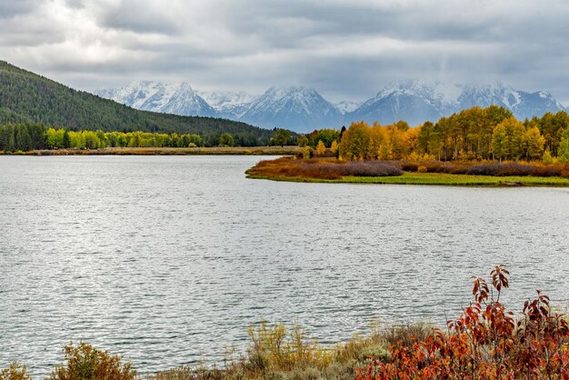 Automne à Grand Tetons Wyoming