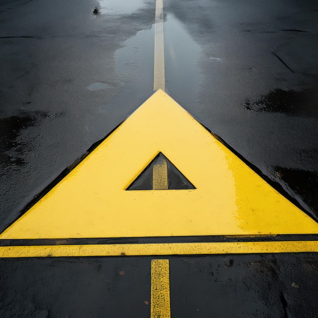 Photo autoroute à deux voies