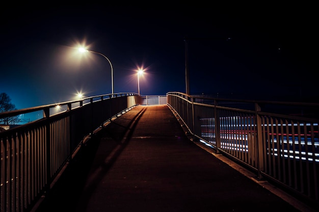 Autoroute de nuit