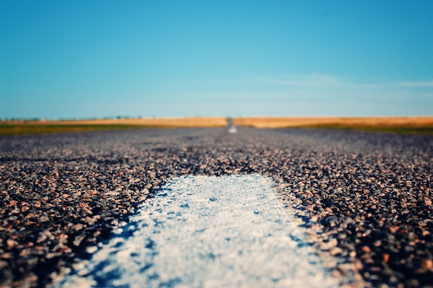 Autoroute, par, pays paysage