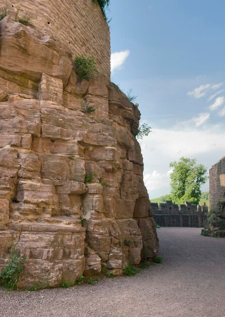 autour du château de Wertheim en été