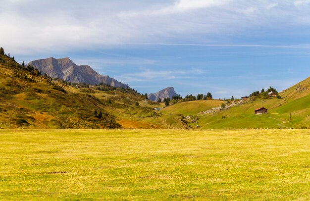 Autour de Warth en Autriche