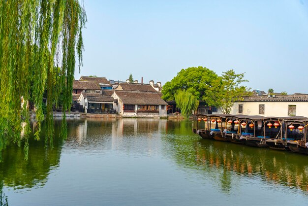 Une autre vue de la vieille ville chinoise de Xintang