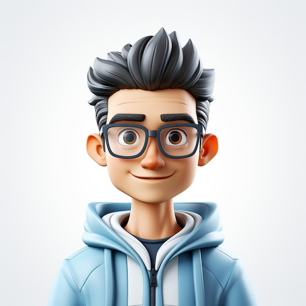 Photo avatar de personnage 3d